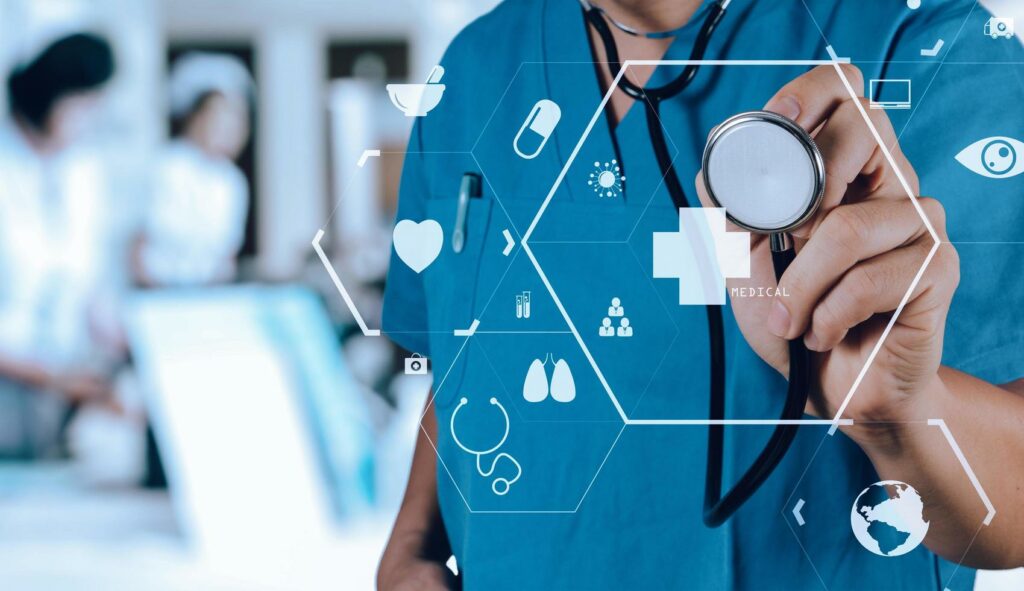 Güvenlik ve İnsancıllık Yelpazesinde Göç Politikaları 6 healthcare and medicine concept smart medical doctor working with stethoscope at modern hospital free photo