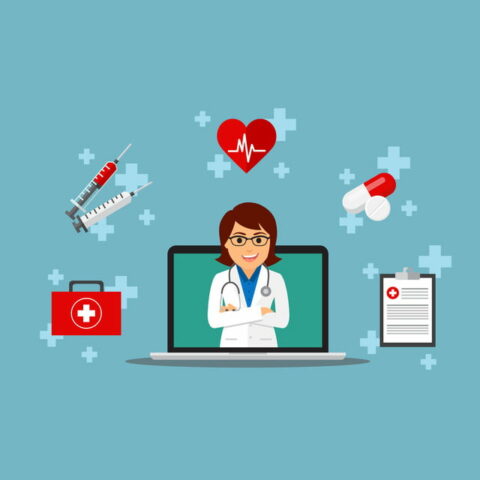 İlaç Geliştirmek Bu Kadar Mı Zor? 23 pngtree online medical consulting with female doctor png image 1023616