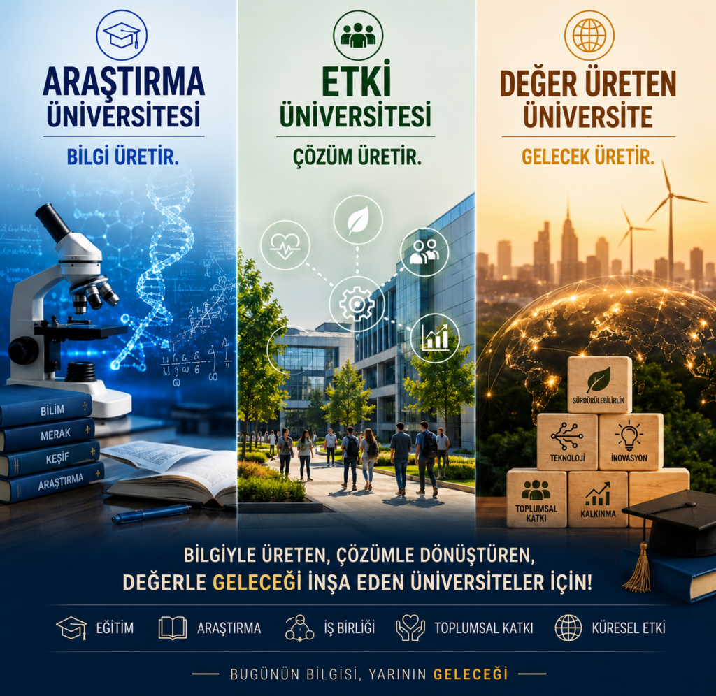 Araştırma Üniversitesinden Değer Üreten Üniversiteye: Yükseköğretimde Yeni Paradigma 9 55555323